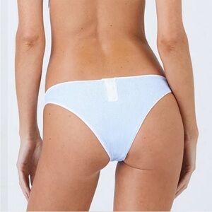 Beach Bunny Stephanie light blue stripe bikini bottom